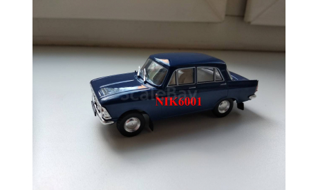 Р112а МОСКВИЧ-408 Элит синий, масштабная модель, Наш Автопром, scale43