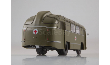 ЛАЗ-695Б санитарный, Наши Автобусы Спецвыпуск №1, масштабная модель, scale43, MODIMIO