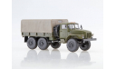 TR1001 Армейский грузовик 6x6 4320 с тентом, масштабная модель, 1:43, 1/43, Наши Грузовики (ограниченная серия), УРАЛ