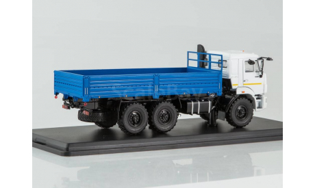 SSM1237 КАМАЗ-43118 6х6 бортовой рестайлинг, масштабная модель, 1:43, 1/43, Start Scale Models (SSM)