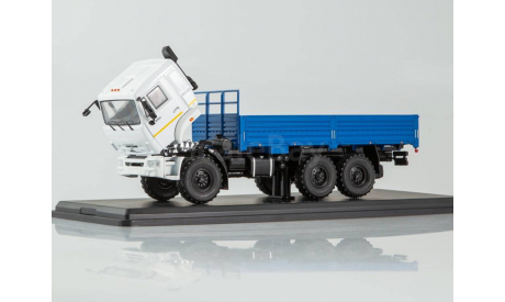 SSM1237 КАМАЗ-43118 6х6 бортовой рестайлинг, масштабная модель, 1:43, 1/43, Start Scale Models (SSM)