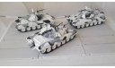 Танк Т-90А Зимний камуфляж в масштабе 1:43 (Под заказ), масштабные модели бронетехники, scale43, Неизвестный производитель