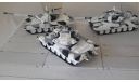 Танк Т-90А Зимний камуфляж в масштабе 1:43 (Под заказ), масштабные модели бронетехники, scale43, Неизвестный производитель