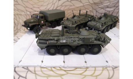 БТР-80 РХМ-6 ВМФ в масштабе 1:43 (Под заказ), масштабные модели бронетехники, scale43, Неизвестный производитель