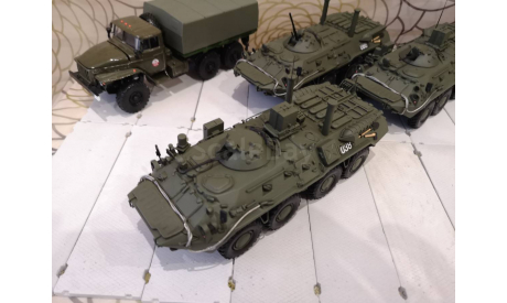 БТР-80 РХМ-6 ВМФ в масштабе 1:43 (Под заказ), масштабные модели бронетехники, scale43, Неизвестный производитель
