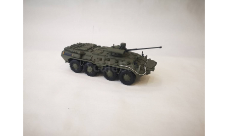 БТР-80 с БМ ’Берег’   в масштабе 1:43 (Под заказ), масштабные модели бронетехники, scale43, Неизвестный производитель, БТР-80 БМ ’Берег’