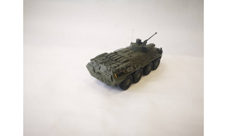 БТР-80 с БМ ’Берег’   в масштабе 1:43 (Под заказ), масштабные модели бронетехники, scale43, Неизвестный производитель, БТР-80 БМ ’Берег’