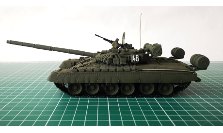 Танк Т-80БВ  в масштабе 1:43 (под заказ), масштабные модели бронетехники, scale43, Неизвестный производитель