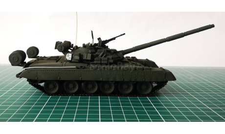 Танк Т-80БВ  в масштабе 1:43 (под заказ), масштабные модели бронетехники, scale43, Неизвестный производитель