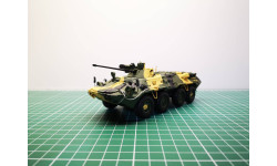 БТР-80 с БМ ’Берег’ камуфляж     в масштабе 1:43 (Под заказ)