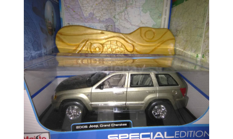 Модель 1:18 Jeep Grand Cherokee, масштабная модель, Maisto-Swarovski, scale18