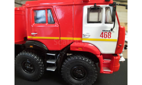 КамАЗ 6560 аа 13 пожарный Пулково, масштабная модель, Start Scale Models (SSM), 1:43, 1/43