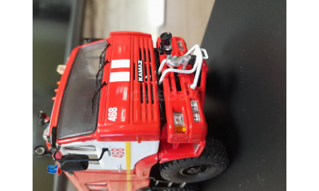 КамАЗ 6560 аа 13 пожарный Пулково, масштабная модель, Start Scale Models (SSM), 1:43, 1/43