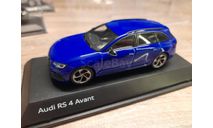 Audi RS4, масштабная модель, Spark, scale43