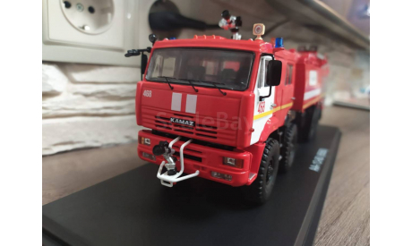 КамАЗ 6560 аа 13 пожарный Пулково, масштабная модель, Start Scale Models (SSM), 1:43, 1/43