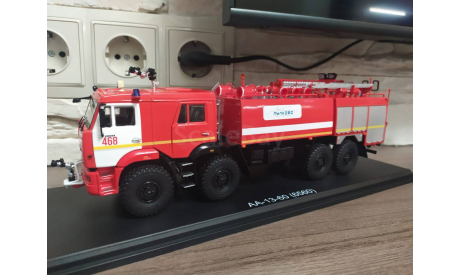 КамАЗ 6560 аа 13 пожарный Пулково, масштабная модель, Start Scale Models (SSM), 1:43, 1/43