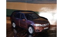 BMW X5 (F15) 2013. Welly, 1:41, масштабная модель, scale43