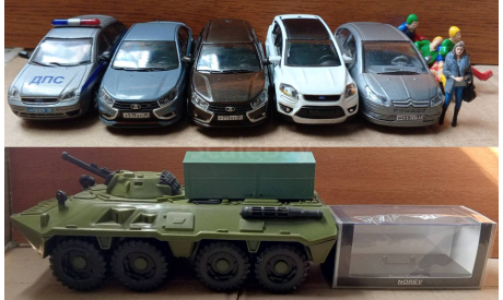 Масштабные модели, бокс, фигурки. 5 шт. 1:43, масштабная модель, Разные, scale43