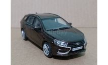 Lada Vesta SW. Автолегенды Новая Эпоха, 1:43, журнальная серия Автолегенды СССР (DeAgostini), ВАЗ, Автолегенды СССР журнал от DeAgostini, 1/43