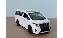 Toyota Alphard (AH30) 2015 белый. MSZ, 1:43, масштабная модель, scale43