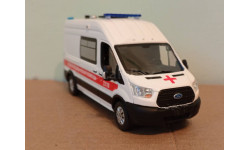 Ford Transit АСМП скорая V.V.M/ Greenlight 1:43