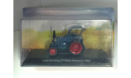 Lanz Bulldog D7506A Allzweck, масштабная модель трактора, Тракторы. История, люди, машины. (Hachette collections), scale43