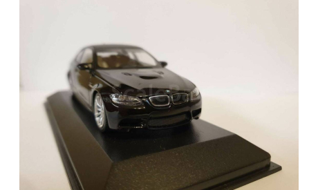 BMW M3 E92 (Minichamps 1:43) Black, масштабная модель, scale43