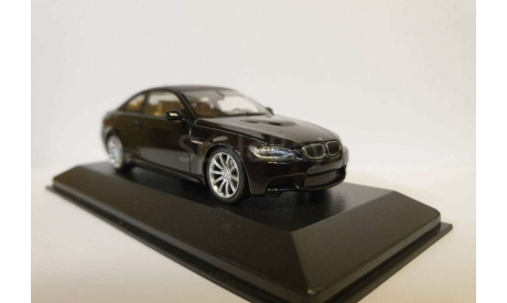 BMW M3 E92 (Minichamps 1:43) Black, масштабная модель, scale43