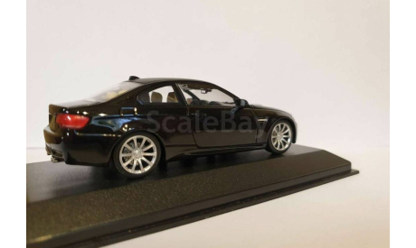 BMW M3 E92 (Minichamps 1:43) Black, масштабная модель, scale43