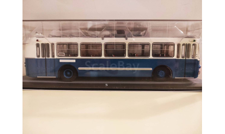 Троллейбус ЗиУ-5 Classicbus с маршрутом, масштабная модель, scale43