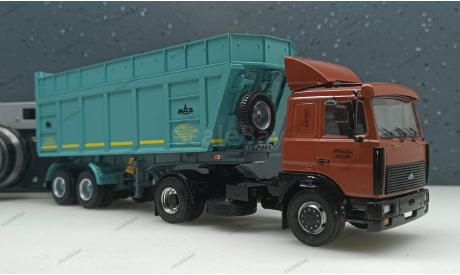 МАЗ 9506-30, сборная модель автомобиля, AVD Models, scale43