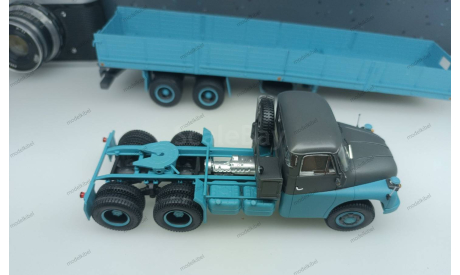 TATRA T-138 NT & ТРАЛ, сборная модель автомобиля, AVD Models, scale43