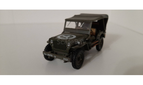 Jeep Willys / 1:43, масштабная модель, Bauer/Cararama/Hongwell, scale43