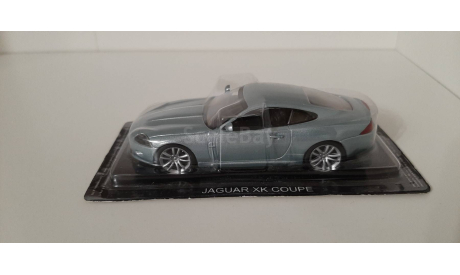 Jaguar XK Coupe / 1:43 / Deagostini, журнальная серия Суперкары (DeAgostini), Суперкары. Лучшие автомобили мира, журнал от DeAgostini, 1/43