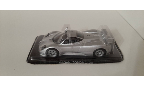 Pagani Zonda C 12 S / 1:43, журнальная серия Суперкары (DeAgostini), Суперкары. Лучшие автомобили мира, журнал от DeAgostini, 1/43