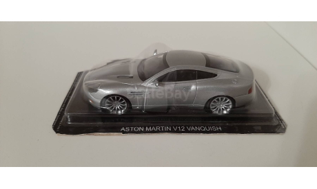 Aston Martin V12 Vanquish / 1:43 / Deagostini, журнальная серия Суперкары (DeAgostini), Суперкары. Лучшие автомобили мира, журнал от DeAgostini, 1/43