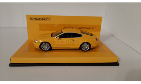 Bentley Continental Gt 2008 / 1:43 / Minichamps, масштабная модель, 1/43