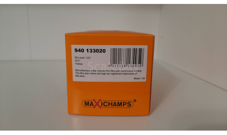 McLaren 12 C / 1:43 / Minichamps, масштабная модель, scale43