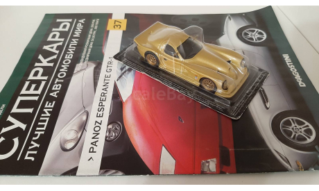 Panoz Esperante Gtr 1 / 1:43 / Deagostini, масштабная модель, Суперкары. Лучшие автомобили мира, журнал от DeAgostini, 1/43