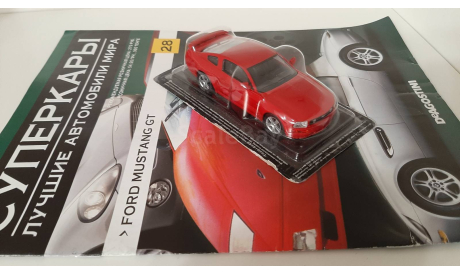 Ford Mustang GT / 1:43 / Deagostini, масштабная модель, Суперкары. Лучшие автомобили мира, журнал от DeAgostini, 1/43