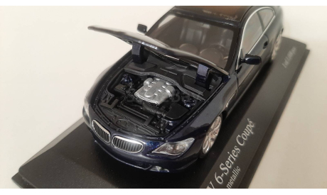 Bmw 6-Series coupe / 1:43 / Minicamps, масштабная модель, Minichamps, 1/43