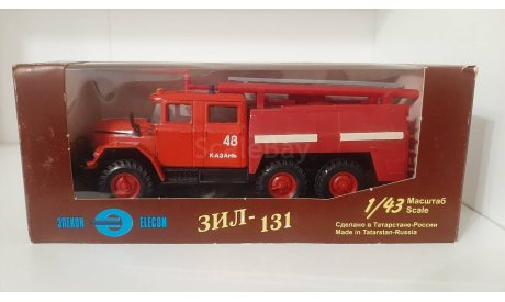 Зил - 131 ’ Пожарный Казань 48 ’ / 1:43 / Элекон, масштабная модель, 1/43
