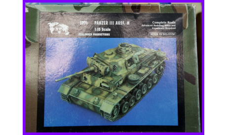 1/15 БОЛЬШАЯ сборная модель танка Т-3 М Панцер 3 М Германия Вторая Мировая война, смола Верлинден 1071 в масштабе 1/15, сборные модели бронетехники, танков, бтт, scale16