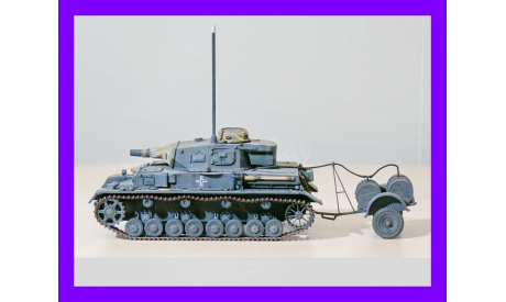 1/35 продажа модели танка  Т-4 Д Таушпанцер ( оборудованный для преодоления водных преград ) Панцеркампфваген 4Д Германия 1940 год в масштабе 1/35, масштабные модели бронетехники, коллекция Новостройки СПб, scale35