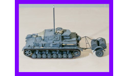 1/35 модель танка Т-4 Д Таушпанцер оборудованный для преодоления водных преград Панцеркампфваген 4Д Pz.Kpfw.IV Ausf.D Tauchpanzer Германия 1940 год