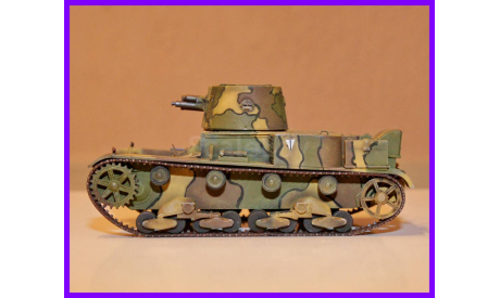 light tank Vickers Armstrong 6-ton Mark E Type B 1/35 модель танка Виккерс шеститонный Марк Е тип Б, масштабные модели бронетехники, коллекция Новостройки СПб, scale35