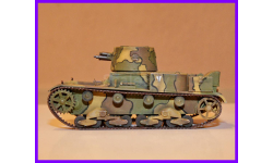 1/35 модель танка Виккерс шеститонный Марк И тип Б , легкий танк Британская Империя Великобритания 1930-40-е,