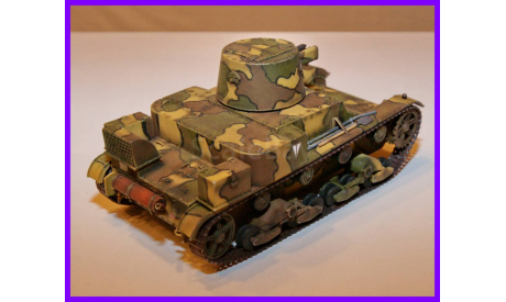 light tank Vickers Armstrong 6-ton Mark E Type B 1/35 модель танка Виккерс шеститонный Марк Е тип Б, масштабные модели бронетехники, коллекция Новостройки СПб, scale35