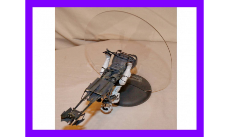 1/11 Star Wars Speeder Bike Flight Display AMT/ERTL 6352 модель Спидербайк 74-Z с штурмовиком разведчиком Имперской армии Звездные войны, масштабные модели бронетехники, мотоцикл, Коллекция Новостройки СПб, scale10