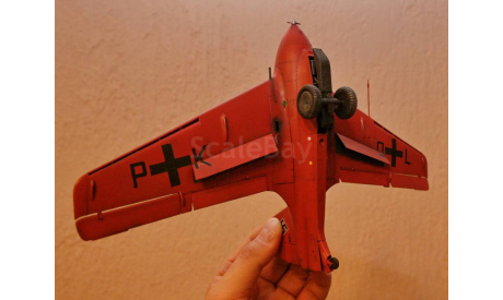 1/32 модель самолета Мессершмитт Ме-163 Комет Германия 1941 год, масштабные модели авиации, самолёт, коллекция Новостройки СПб, 1:32